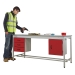 Taurus Utility Workbench With Triple Drawer and Cupboard In Use