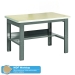 Adjustable Height Workbench with MDF Worktop