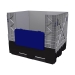 Collapsible Plastic Pallet Box With Drop Down Door
