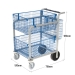 Large Mailroom Trolley With 2 Baskets & Panier Basket Dimensions