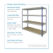 Medium Duty Rivet Racking Shelving Bay Medium Duty Rivet Racking Shelving Bay