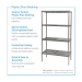 Eclipse Plastic Plus Shelving Key Features