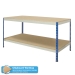 Boltless Rivet Workbench with Full Undershelf Boltless Rivet Workbench with Full Undershelf