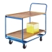 Trolley with 2 Plywood Shelves