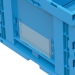 Clear Label Holder for Folding Walther Containers Clear Label Holder for Folding Walther Containers