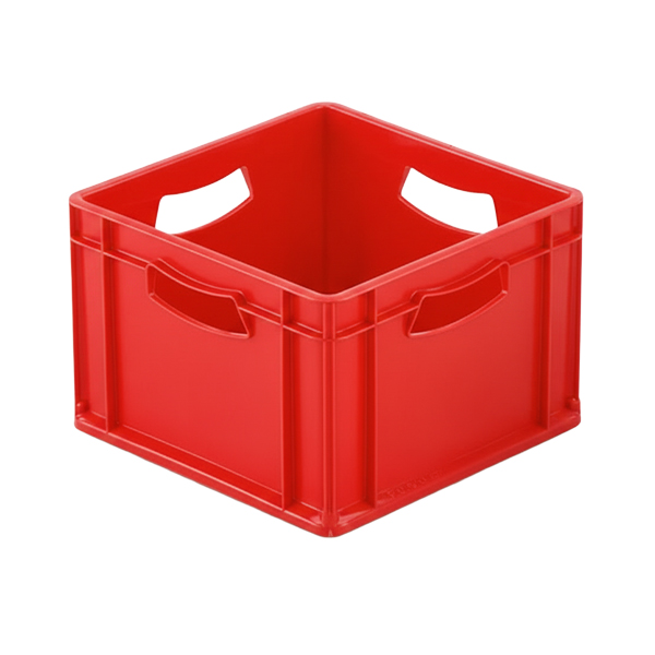 Square Stacking Box 25 Litre in Red