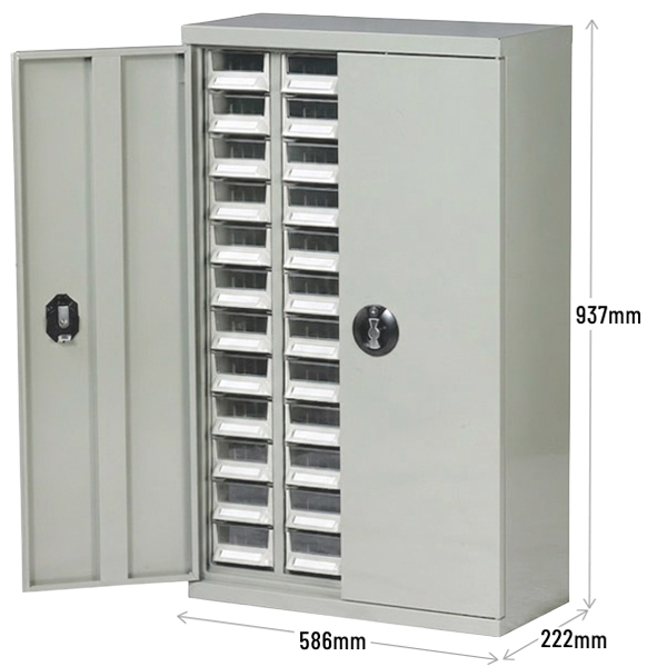 B052005 Small Parts Box Cabinet