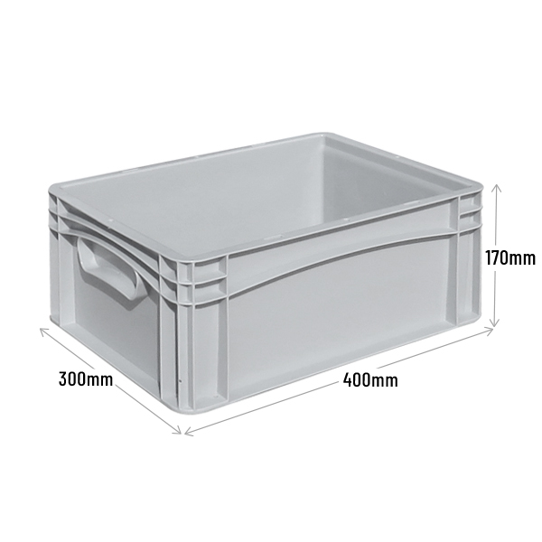 Euro Stacking Container With Hand Grips
