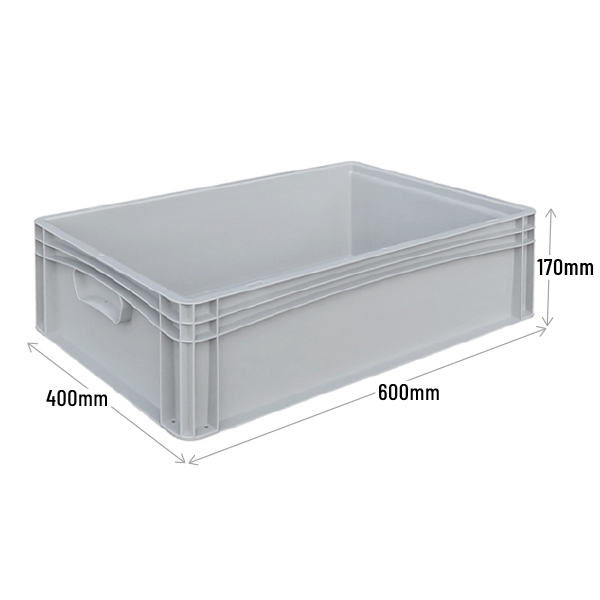 Euro Stacking Container Tray with Hand Grips