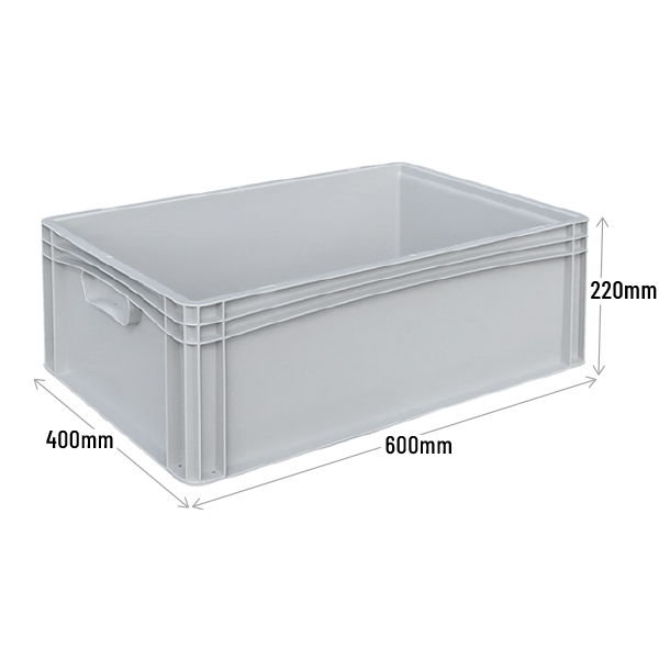 Euro Stacking Container Tray with Hand Grips