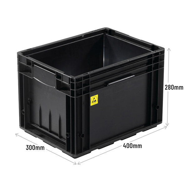 Electro Conductive Containers - 22 Litres with Interlocking Base