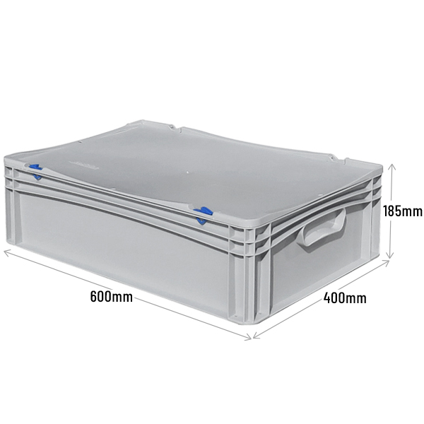 Prime Economy Euro Container Case with Hand Grips