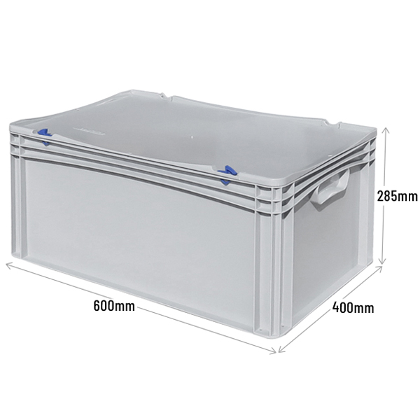 Prime Economy Euro Container Case with Hand Grips