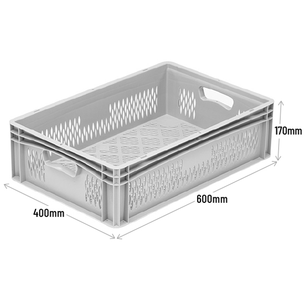 Ventilated Stackable Plastic Boxes