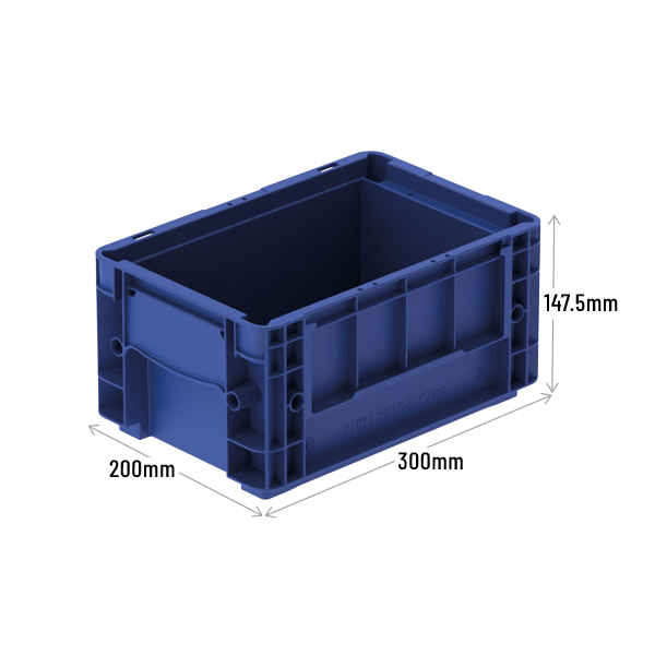 R-KLT (VDA) Small Load Carrier Container 300 x 200 x 147.5mm