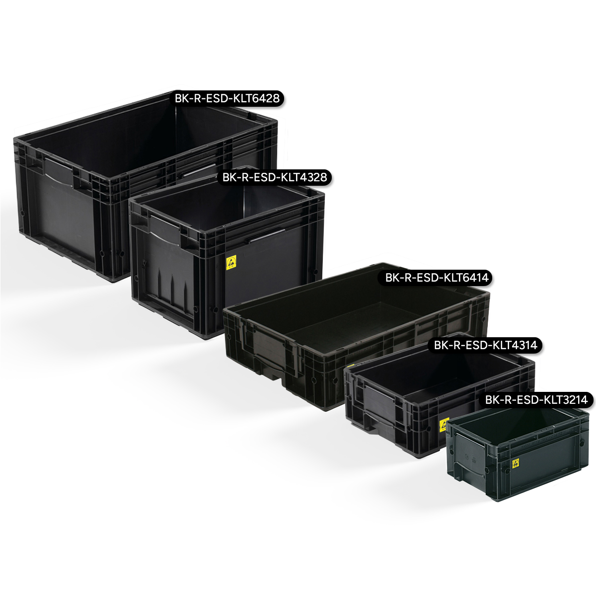 KLT (VDA)* Electro Conductive Containers