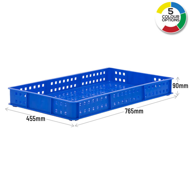 Stacking Confectionery Tray Ventilated Sides And Base