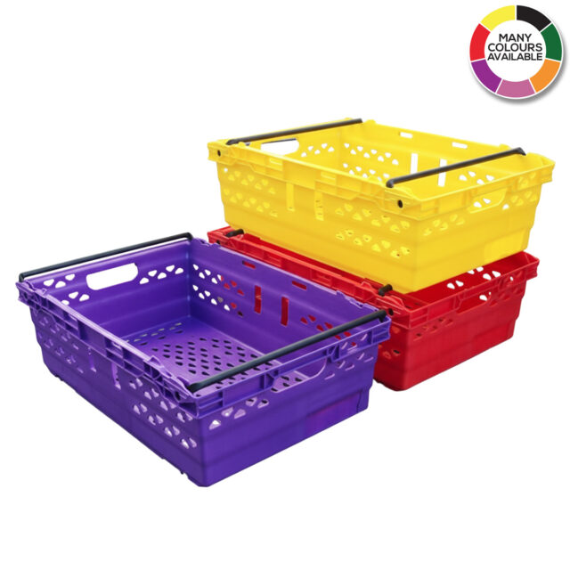 Coloured Supermarket Crates