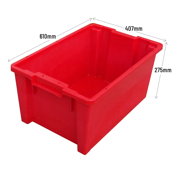 50 Litre Stack and Nest Containers (180º Rotation)