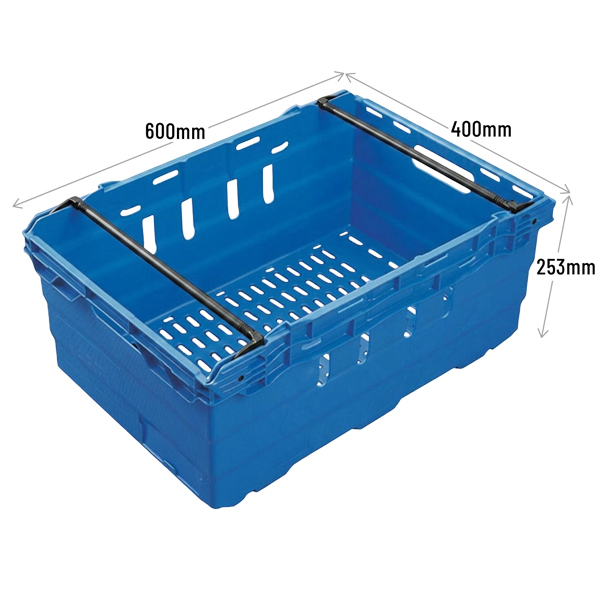 44 Litre Bale Arm Container with Perforated Holes