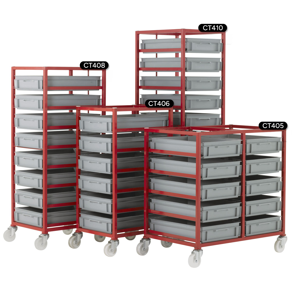 Mobile Tray Rack CT400 Group