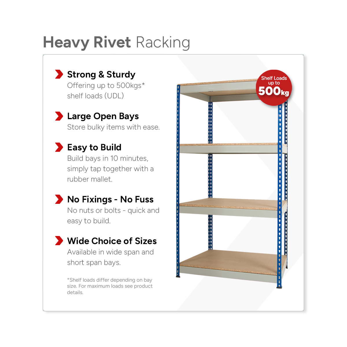 Heavy Rivet Racking