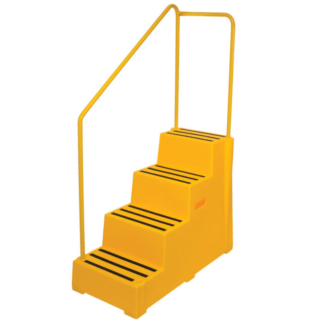 4 Step Safety Steps with Handrail