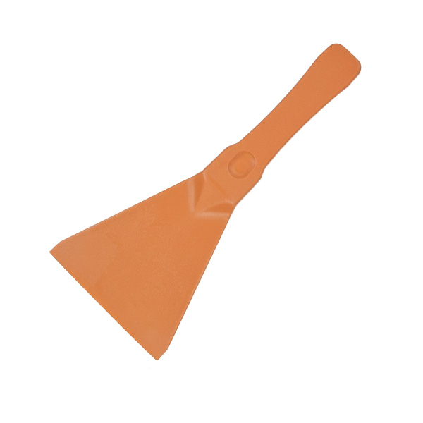 Small 75mm Wide Plastic Scraper Spatula