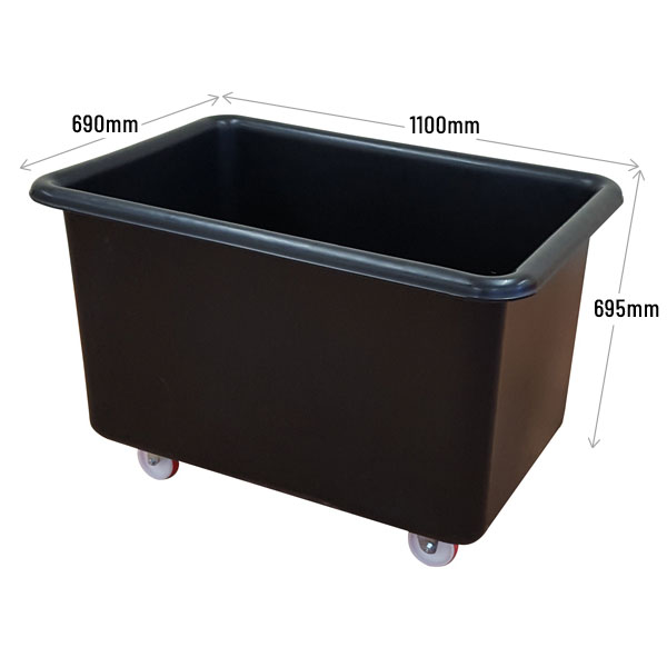 Black Recycled Truck Dimensions