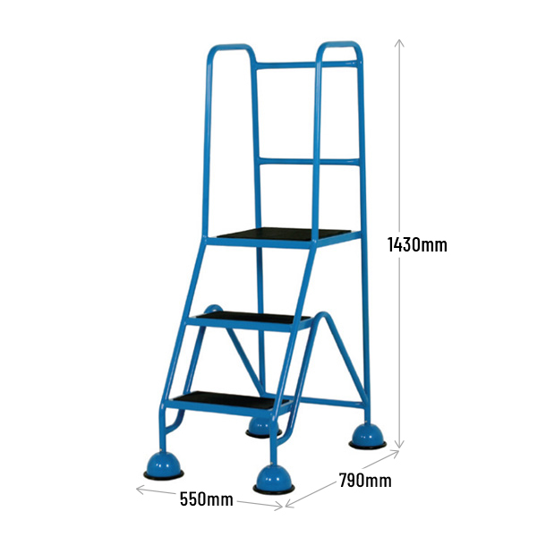 3 Tread Step Dimensions