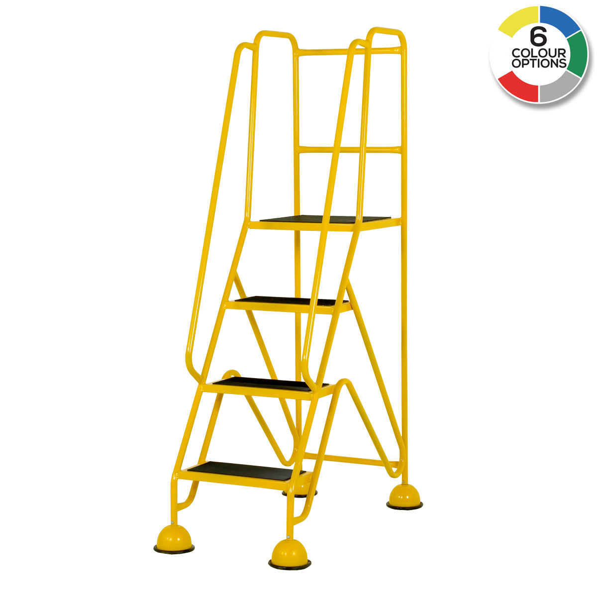 Classic Plus Colour Range Steps with Double Handrail - 4 Treads