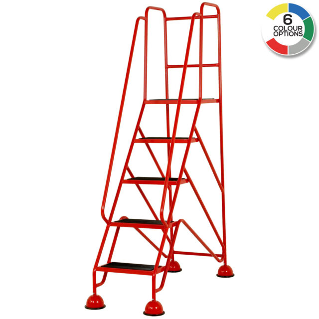 Classic Plus Colour Range Steps with Double Handrail - 5 Treads