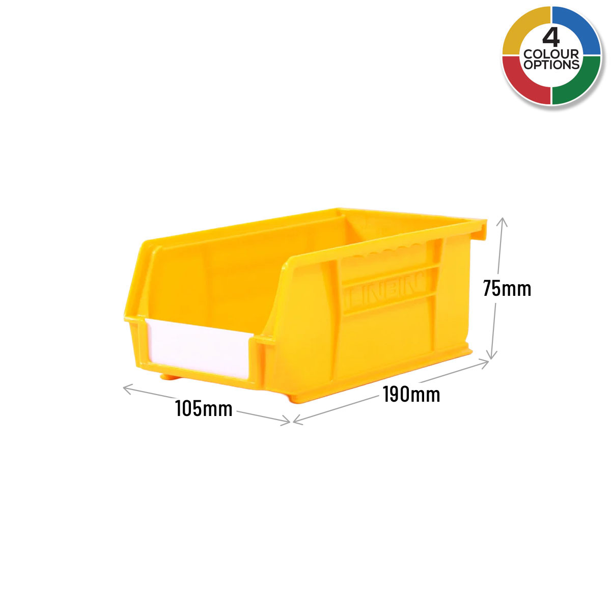 Linbin Size 3 in Yellow Dimensions