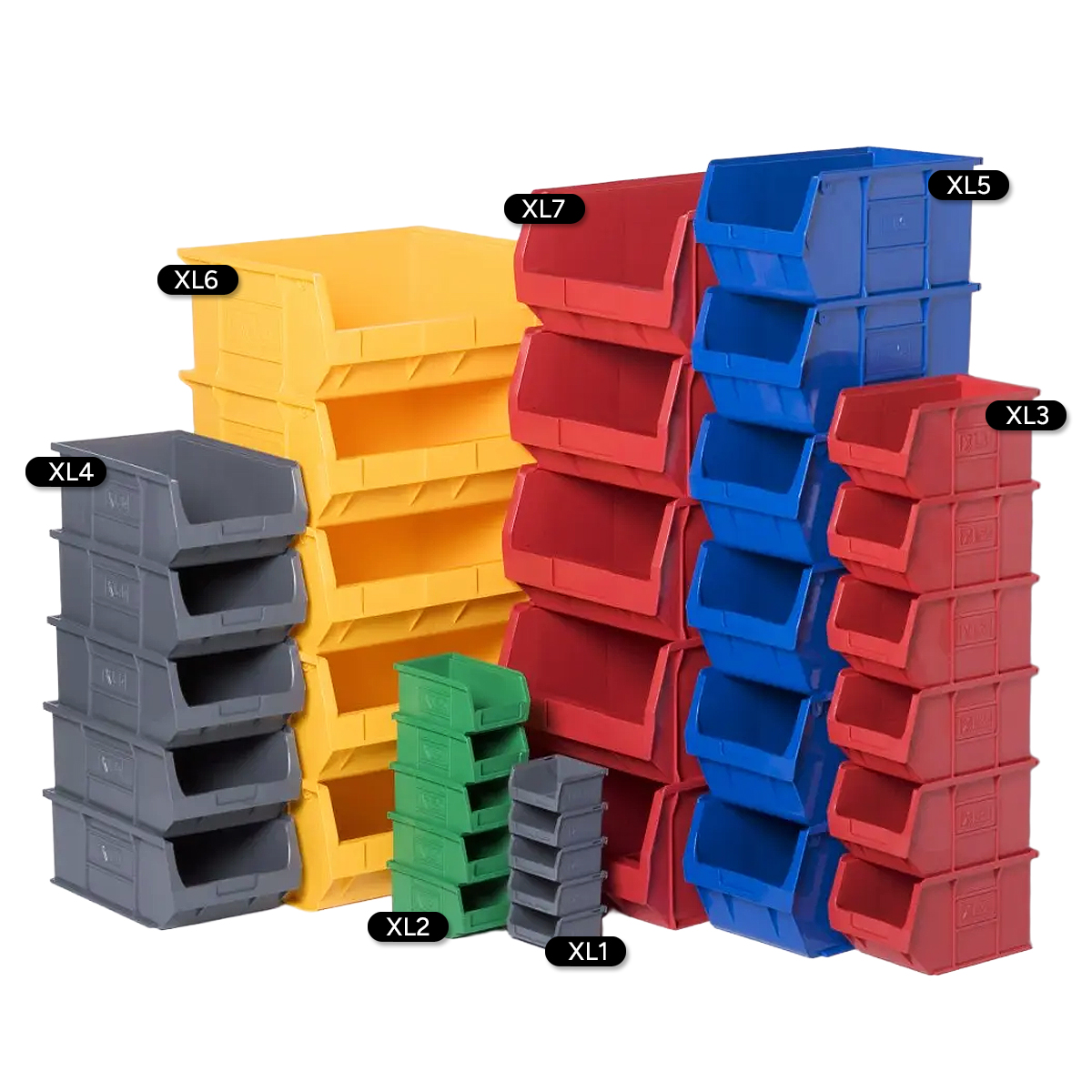 XL Coloured Picking Containers