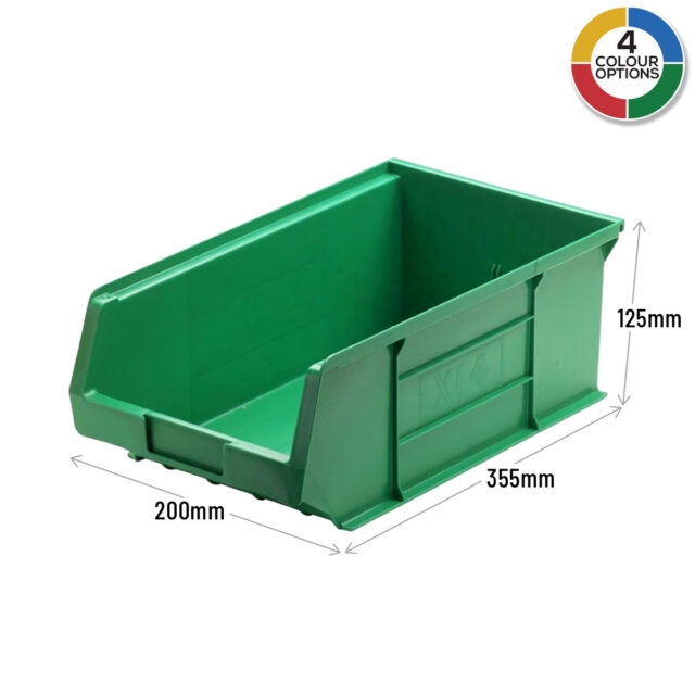 XL4 Picking Bin in Green Dimensions