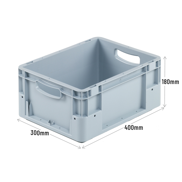 15 Litre 400 x 300 x 180mm Euro Container