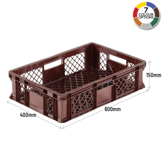 BK-BRV64/150 Euro Stacking Ventilated Bread Container