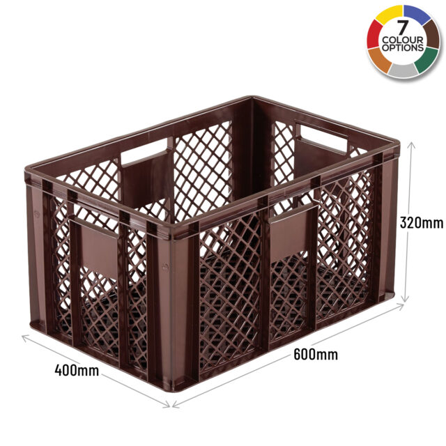 BK-BRV64/320 Euro Stacking Ventilated Bread Container
