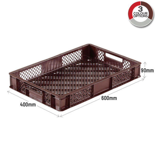 BK-BRV64/90 Euro Stacking Ventilated Bread Container