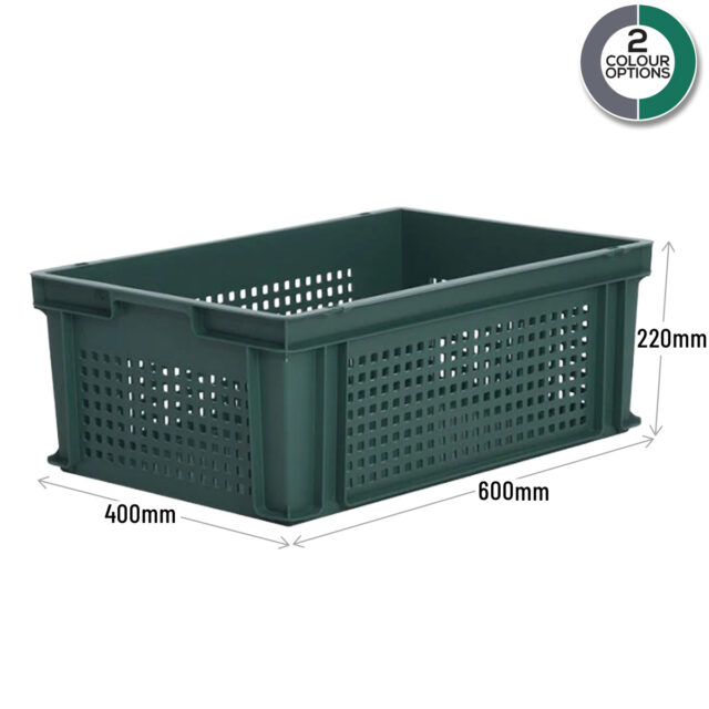 Green Euro Containers with Air Holes