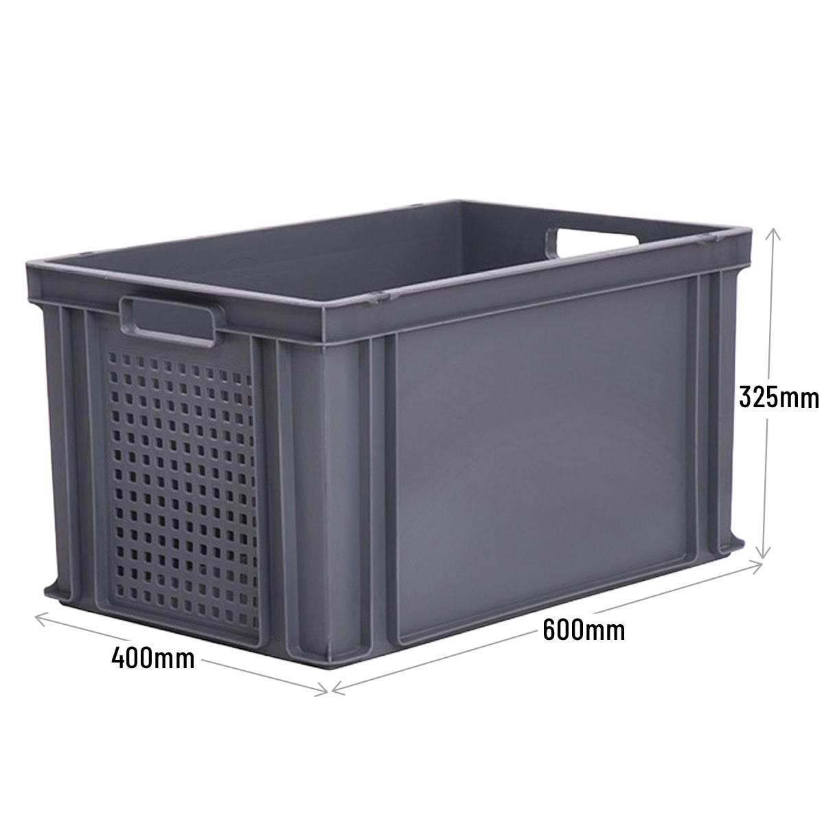 Large Container with Vented Ends