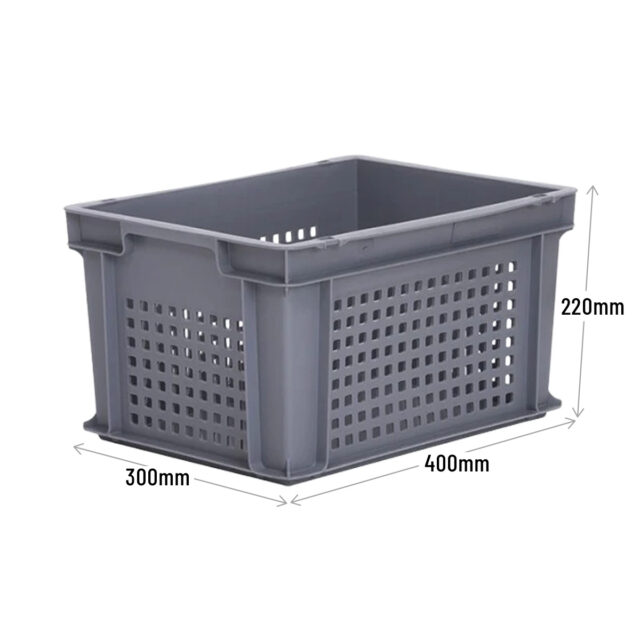 Peforated Container For Easy Air Flow