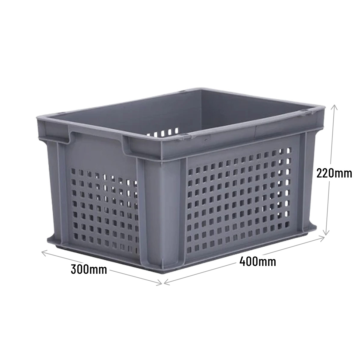 Peforated Container For Easy Air Flow