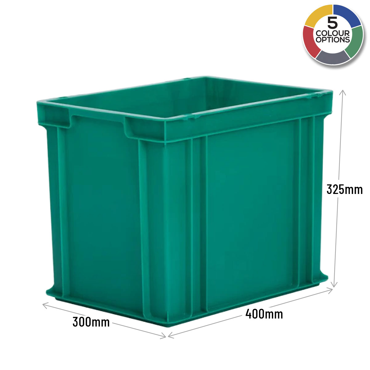 Green Storage Euro Containers That Are Stackable