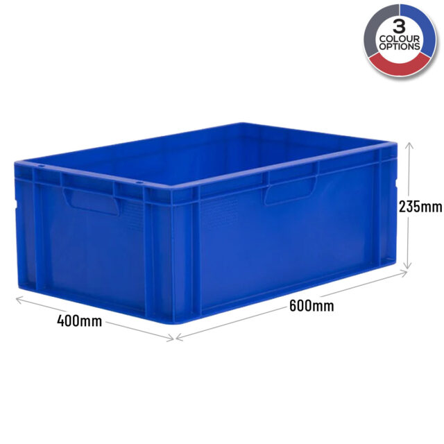 Large Blue Stacking Boxes