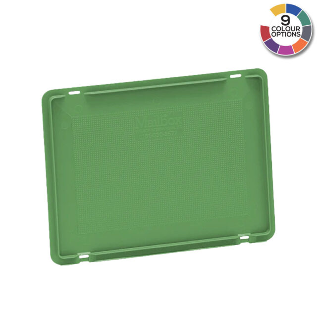 Drop-On Plastic Euro Container Lid For 400 X 300mm Coloured Euro Containers