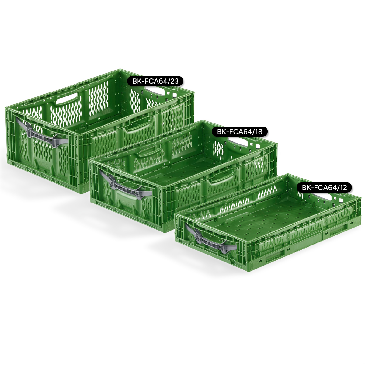 Clever Foldable Vented Euro Containers