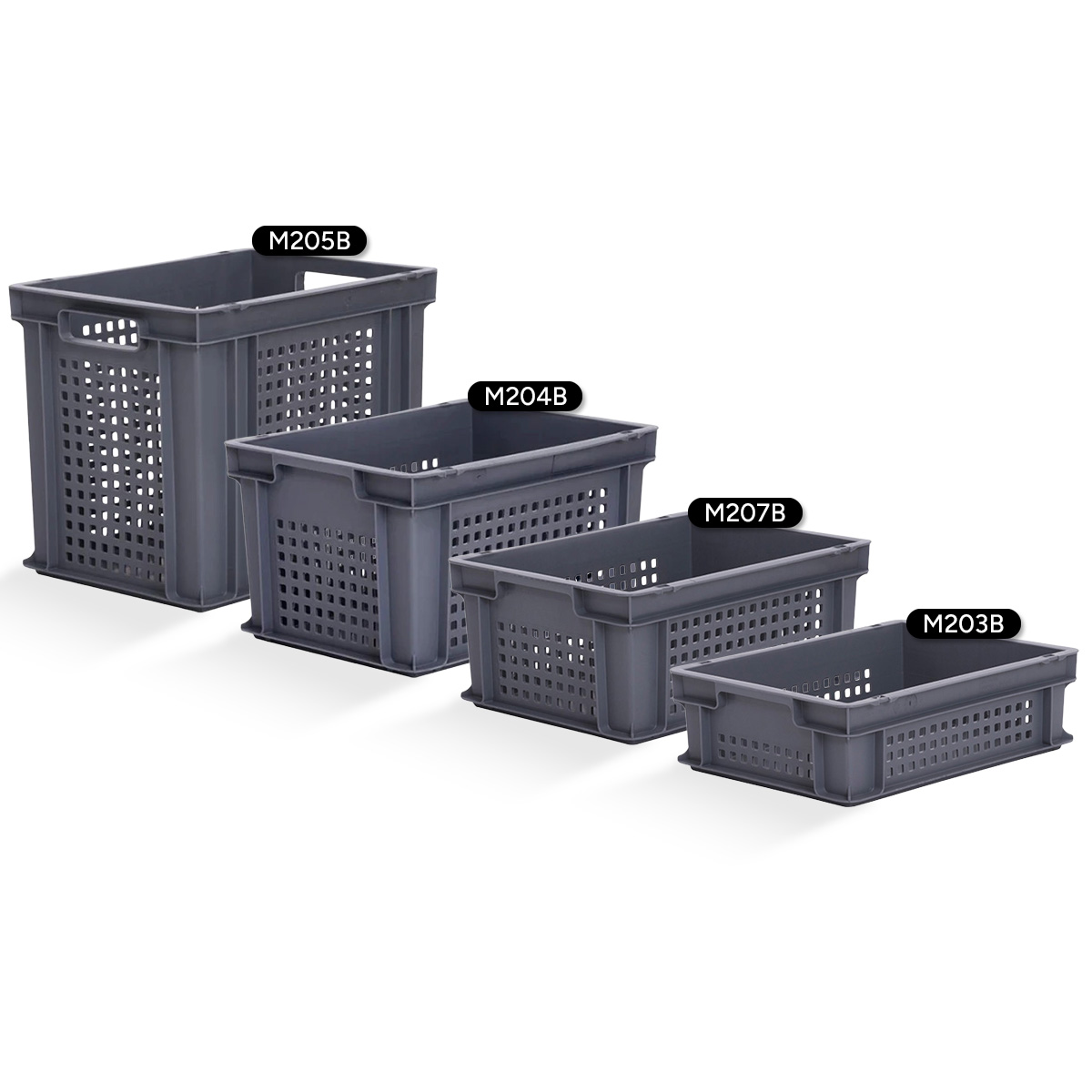 Ventilated Euro Stacking Containers