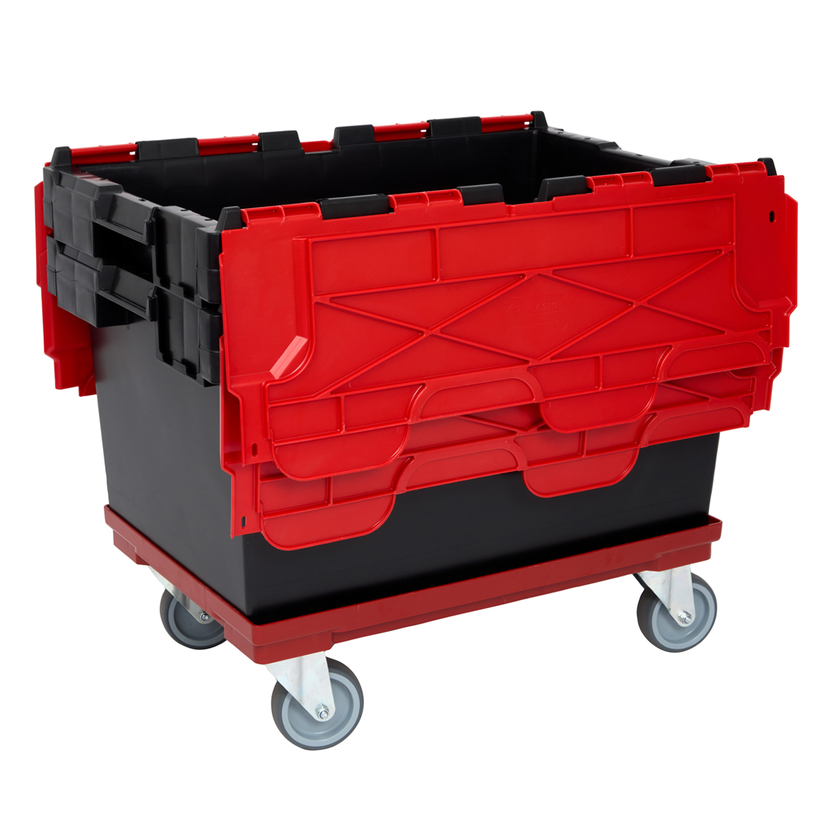 LC3 Hinged Lid Container On Dolly