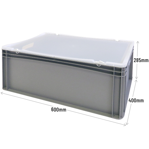 Basicline Euro Container Case With Clear Lid